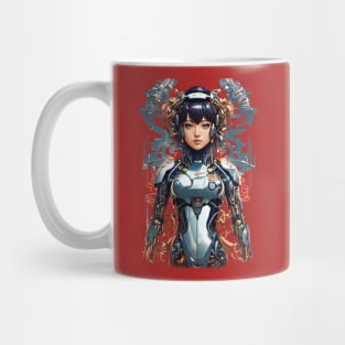 Cyberpunk girl Mug